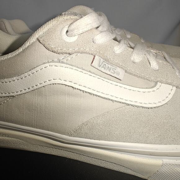 Vans Mens Size 7 Kyle Walker Pro Skateboard Chambray Suede / Canvas Gray White main image 10